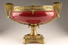  Preview image for Louis XVI Style Navette Vase in Ox-Blood 