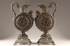  Preview image for Pair of Antique Cast Metal Figural 