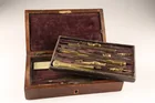  Preview image for Antique Brass Drafting Instrument Set in 