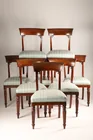  Preview image for Set of Eight William IV Mahogany Bar 