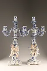  Preview image for Pair 19th Century Meissen Porcelain 