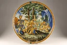 Preview image for Large Antique Italian Majolica Glazed 