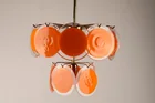  Preview image for 1970s MCM Murano Gino Vistosi Orange Art 