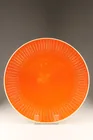  Preview image for Art Deco Earthenware Orange Platter by 