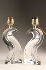  Preview image for Pair MCM Saint-Louis Crystal Freeform 