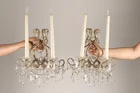  Preview image for Antique French Crystal Beaded Bronze 