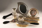  Preview image for Dutch Art Deco Silver and Crystal Vanity 