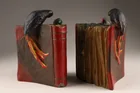  Preview image for Pair Art Deco Spelter Hand Painted 