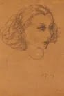  Preview image for John Goodwin Lyman Pencil Sketch Woman 