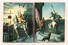  Preview image for Pair MCM Spanish Majolica Tiles Don 