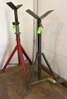  Preview image for (2) Pipe stands – one is homemade 