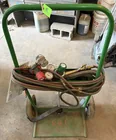  Preview image for Oxy/Acetylene cart with hoses, gauges, 