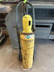  Preview image for Metal gas cylinder cart with a bottle of 