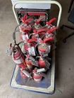  Preview image for (13) Fire extinguishers on cart – 