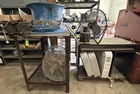  Preview image for Small wooden shop cart; (4) floor fans; 