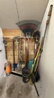  Preview image for Lot of rakes, shovels, picks, brooms, 