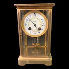  Preview image for Antique E P. Roberts & Sons Brass Mantel 