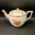  Preview image for Herend Chinese Bouquet Rust Tea Pot 