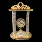  Preview image for Antique Brass Desk Clock 