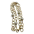  Preview image for Sterling Silver & Pearl Italian Gold 
