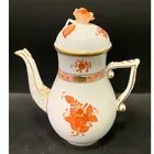  Preview image for Herend Chinese Bouquet Rust Coffee Pot 