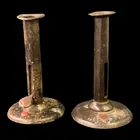  Preview image for Pair Of Vintage Metal Candlestick 