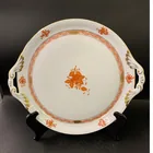  Preview image for Herend Chinese Bouquet Rust Serving Tray 