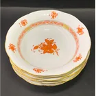  Preview image for Set Of 6 Herend Chinese Bouquet Rust 