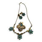  Preview image for Vintage Gold Tone Fashion Jewelry Set 