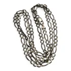  Preview image for Sterling Silver Italian Figaro Necklace 