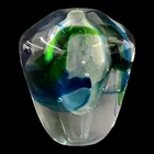  Preview image for Signed Handcrafted Art Glass Vase 