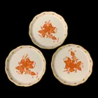  Preview image for 3 Herend Porcelain Bouquet Rust Trinket 