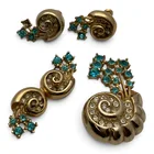  Preview image for Vintage Gold Tone Fashion Jewelry Set 