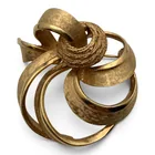  Preview image for Vintage Signed Coro Gold Tone Brooch 