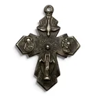  Preview image for Vintage Sterling Silver Religious Cross 