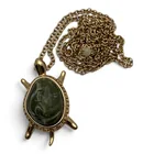  Preview image for Signed Avon Gold Tone Turtle Pendant 