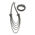  Preview image for 2 Vintage Silver Tone Fashion Jewelry 