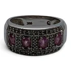  Preview image for 14k White Gold Diamond & Pink Topaz Ring 