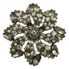  Preview image for Vintage Bogoff Brooch With Clear 