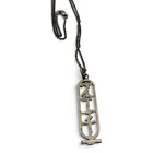  Preview image for Vintage Sterling Silver Egyptian Pendant 