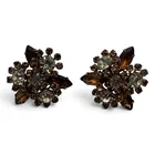  Preview image for Pair Of Rhinestone Clip Earrings 