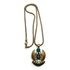  Preview image for Gold Tone Enameled Fashion Pendant 