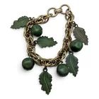  Preview image for Vintage Faux Pearl Gold Tone Bracelet 