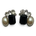  Preview image for Pair Of Vintage Silver Tone Fashion Clip 