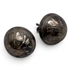  Preview image for Pair Of Vintage Sterling Silver Etched 