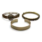  Preview image for 3 Gold Tone Fashion Bracelets 