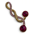  Preview image for Vintage Signed K J L Laguna Gold Tone 