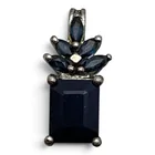  Preview image for Vintage Sterling Silver & Blue Stone 