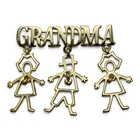  Preview image for Gold Tone Figural "grandma" Pin 