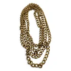  Preview image for Vintage Gold Tone Link Fashion Necklace 